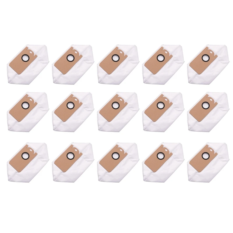 15 Pcs Replacement Dust Bags Collection Trash Bag Accessories For XIAOMI VIOMI S9 Robot Vacuum Cleaner Appliances Parts