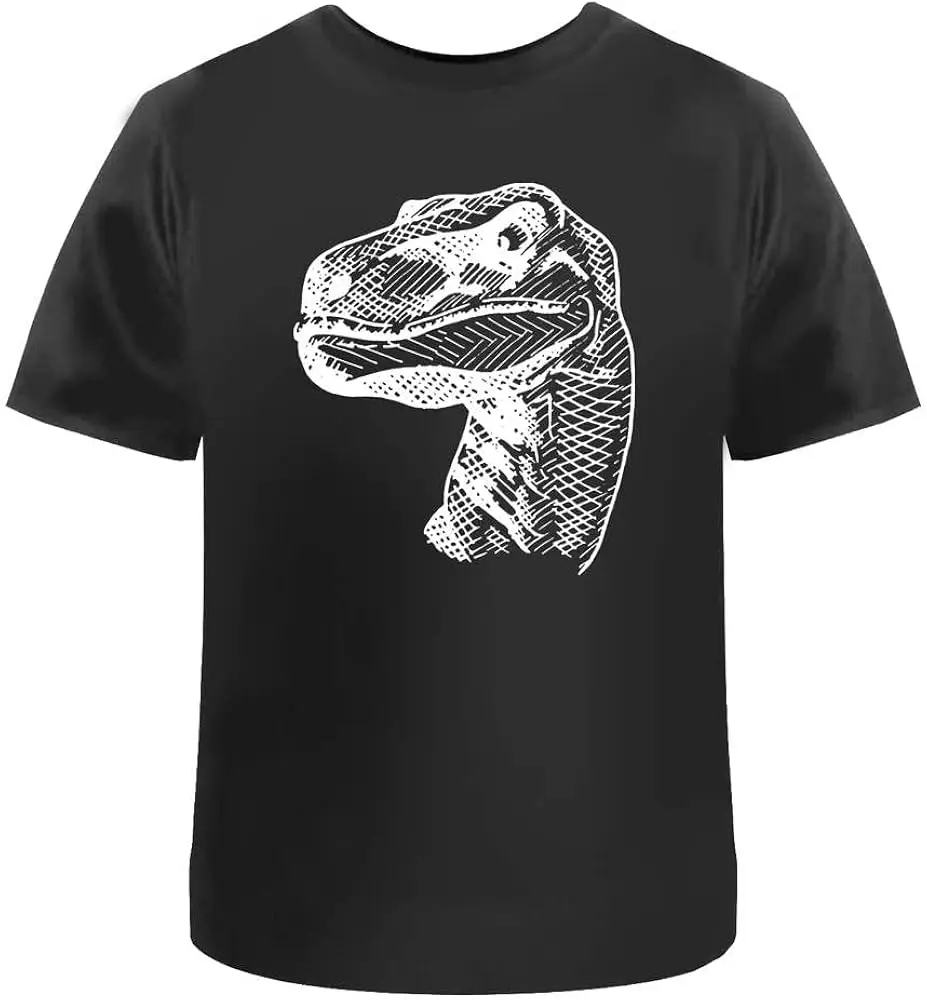 Raptor Dinosaur Mens/Womens Cotton T-Shirts (TA017602)  Anime n Clothing  High Quality 100%Cotton Short Sleeve