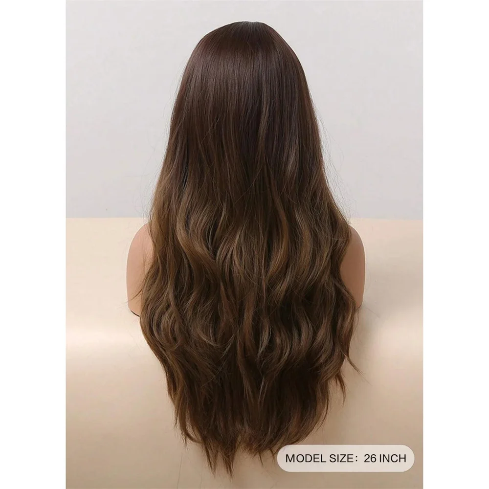 Soft Highlight Brown Wave 24inch 180Density Preplucked 5x5 Silk Base Jewish Human Hair Wig With Baby Hair HD Lace European Hair