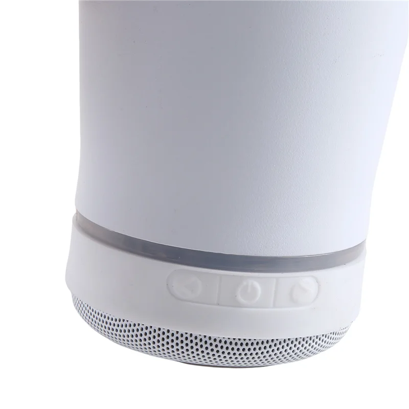 

ABUH-2X USB 16Oz Thermal Bluetooth Tumbler Reusable Stainless Steel Double Wall Tumbler 473ML Insulated Beer Mug With Opener