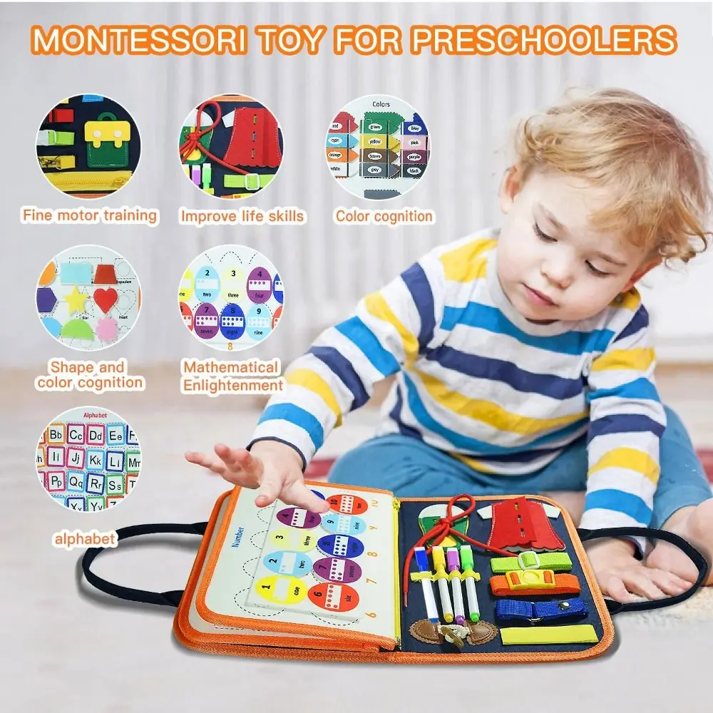 tablero-de-actividades-creativo-y-lindo-de-fieltro-habilidades-para-la-vida-dibujos-animados-montessori-diy-portatil-libro-de-actividades-silencioso-3d-regalo-para-ninos