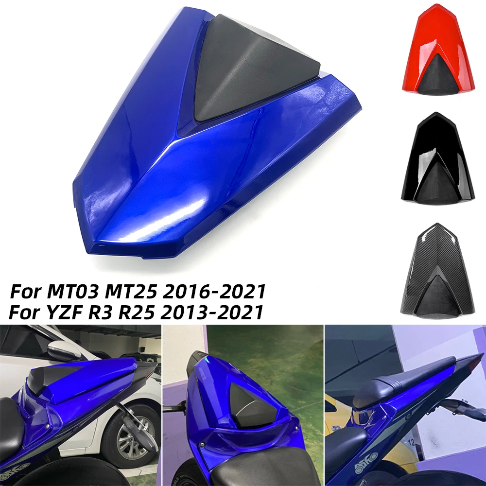 

MT03 MT25 Motorcycle Pillion Rear Passenger Solo Seat Cover Cowl For Yamaha MT 03 25 YZF R3 R25 YZFR3 YZFR25 YZF-R3 YZF-R25