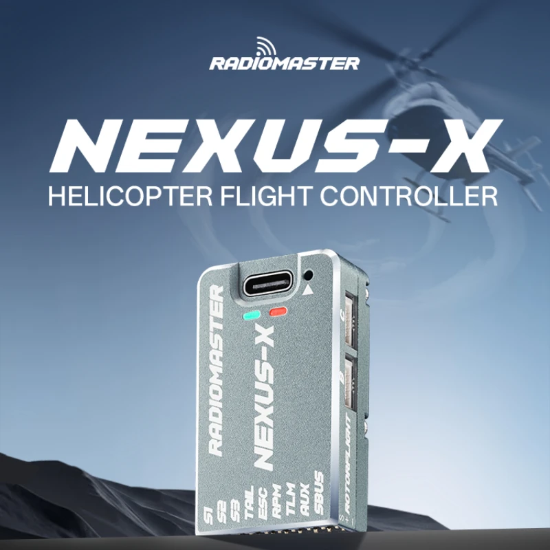 Controlador de vuelo en helicóptero Radiomaster NEXUS-X