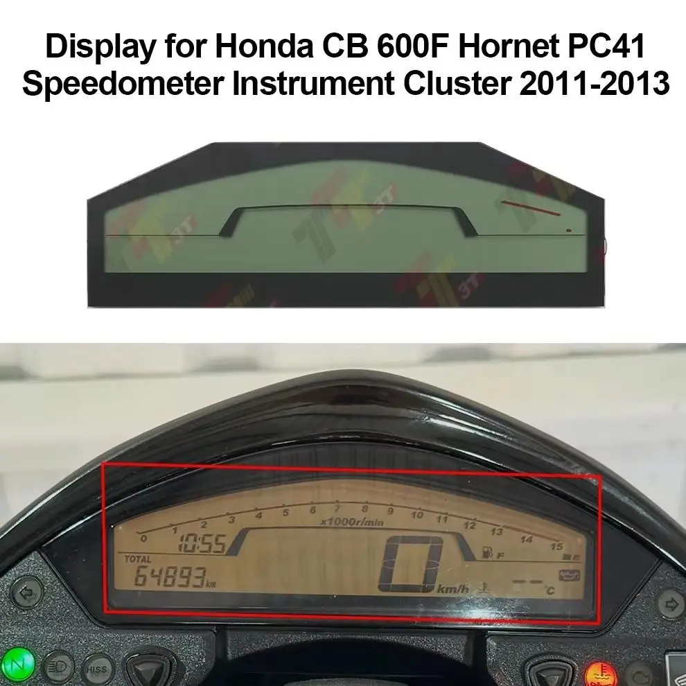 Display für Honda VFR 800 X Crossrunner und CB 600F Hornet Tachometeranzeige – Detail 3