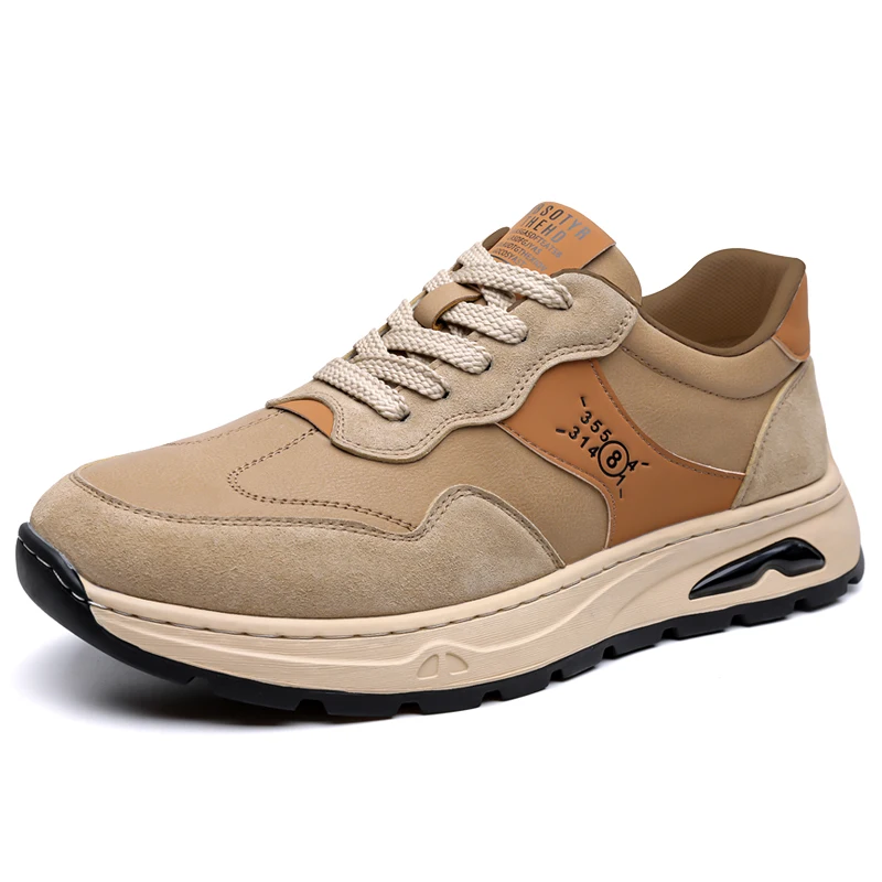 Mens casual shoes New style Best selling Thick sole Discount Anti slip Wear resistant  Comfortable insole Highly crafted