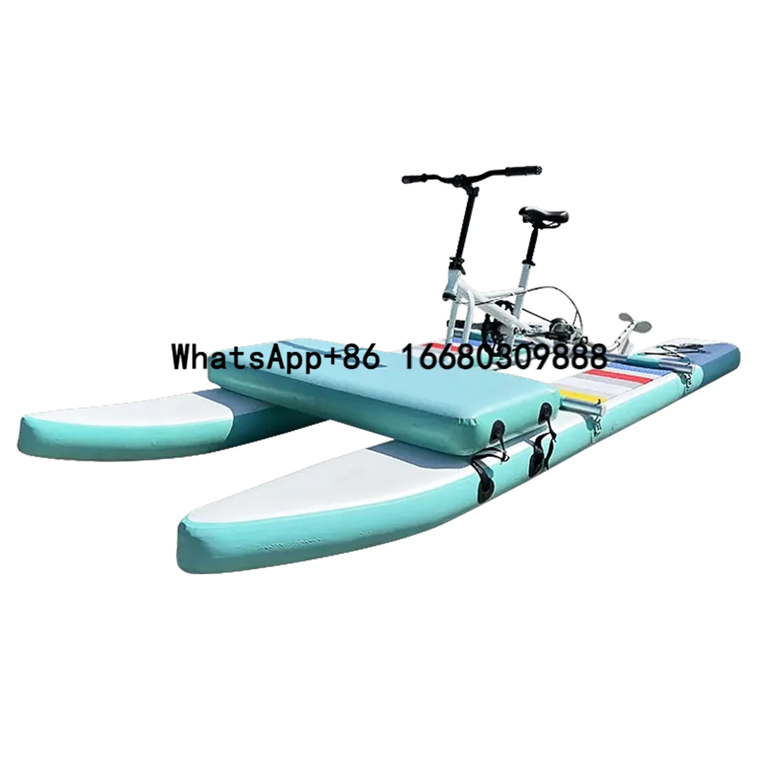 

Lightweight Water Bicycle New Sport Floating Pedal Bike for Single Person for Lake or Sea Use
