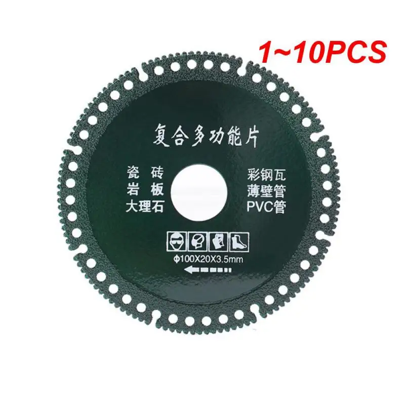 

1~10PCS 100mm Saw Blade Composite Cutting Disc Ceramic Tile Glass Marble PVC Pipe Cutting Blade For 100-type Angle