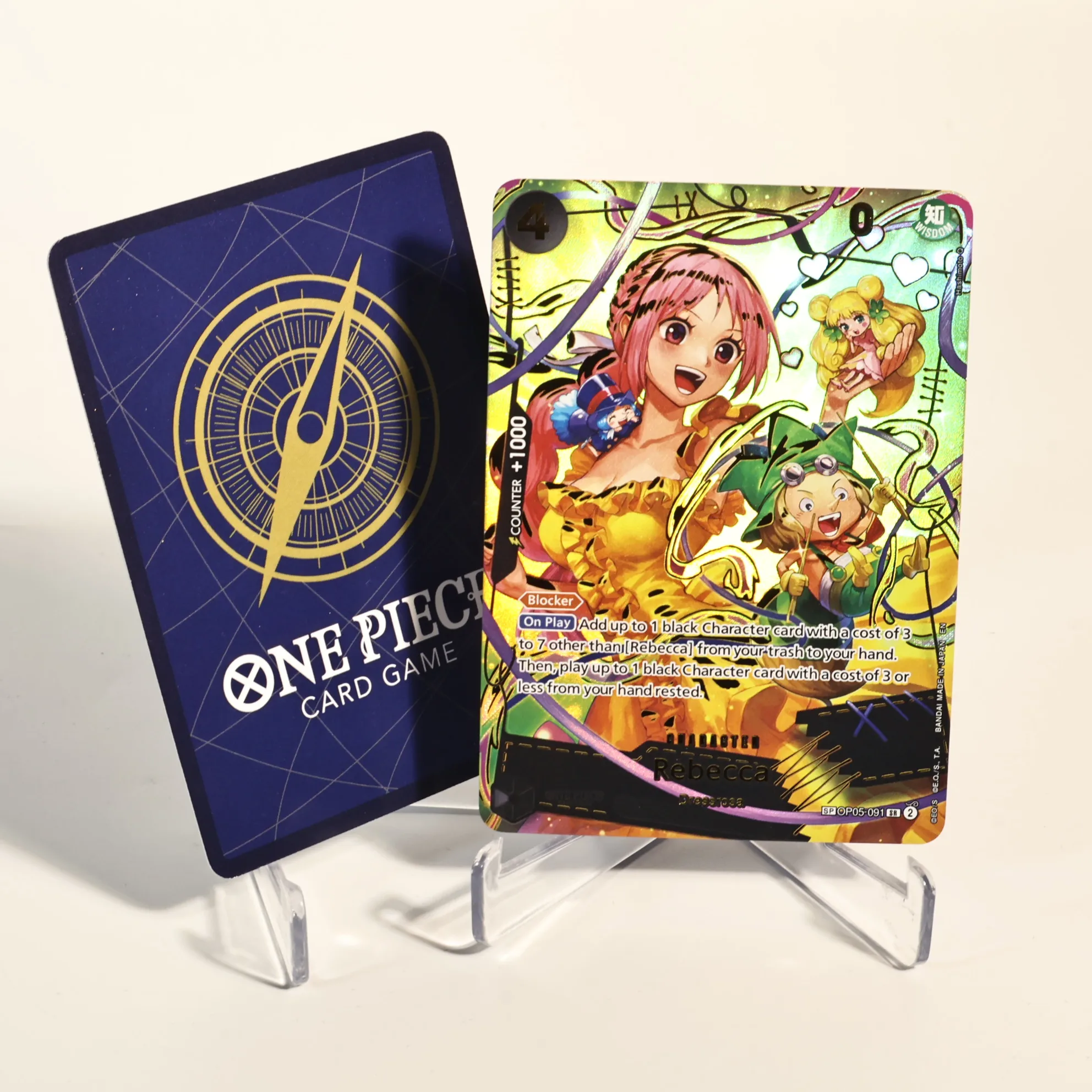 One Piece OP13 Carrying on His Will Ultra-Rare Character Cards Luffy Ace Sabo Rebecca Carrot Shanks Proxy Cards Textured Foil view 4