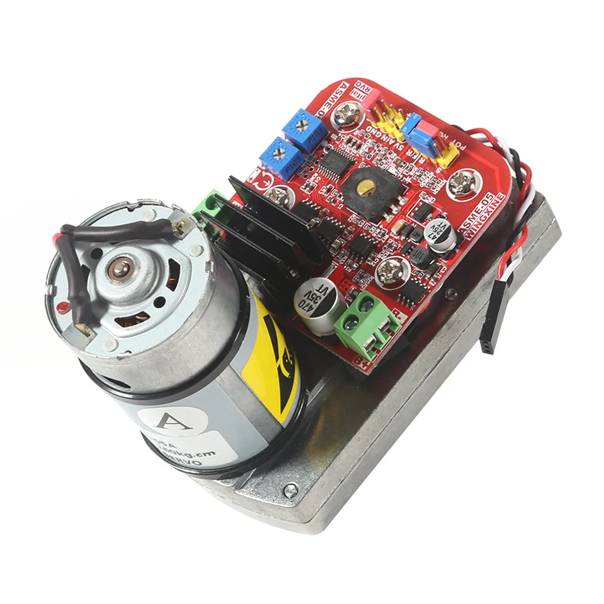 

ASME-MR Magnetic Encoding High-Torque Servo 360 Degree 260kg.cm High-Power Servo Steering Gear for Robot Robotic Arms