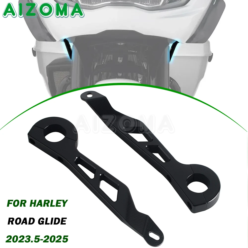 

For Harley Touring Road Glide 23.5-2025 FLTRX FLTRXL FLTRXSE Motorcycle Fairing Support Bracket Lower Cowls Support Mounting Kit