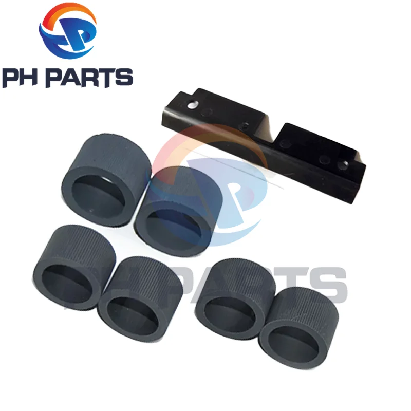 1SET X 142-8101 KO-3000-0001 Feeder Pickup Roller + Pre Separation Pad for Kodak i2900 i3000 i3200 i3250 i3300 i3400 i3450 i3500