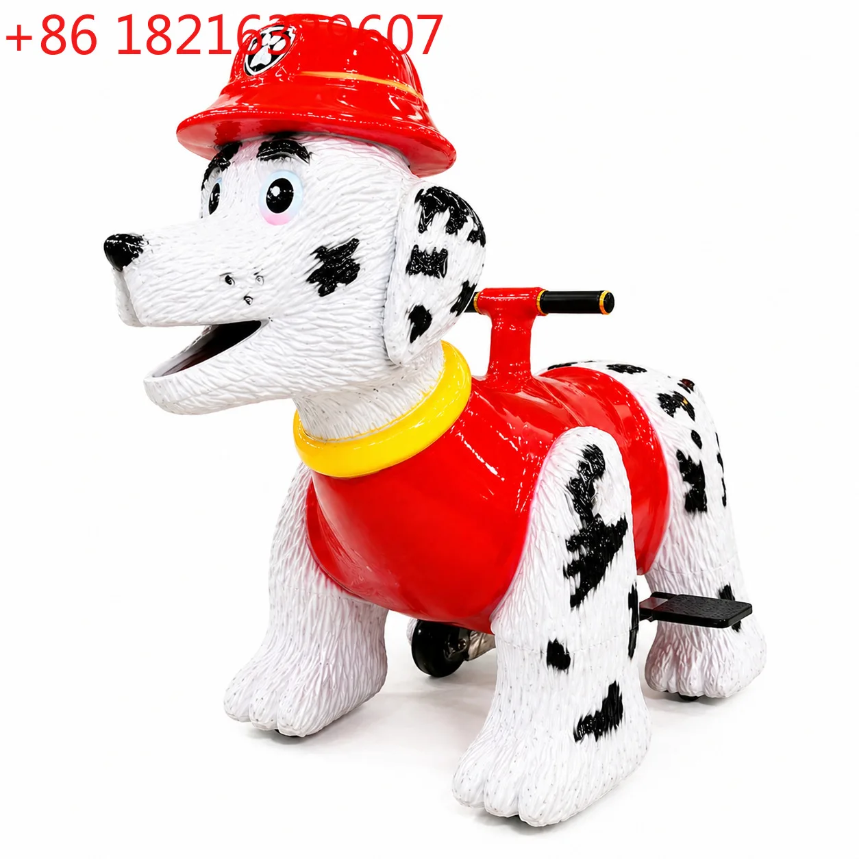 YAO amusement electric cart features realistic animal designs with music playback, creating parent-child interaction in the