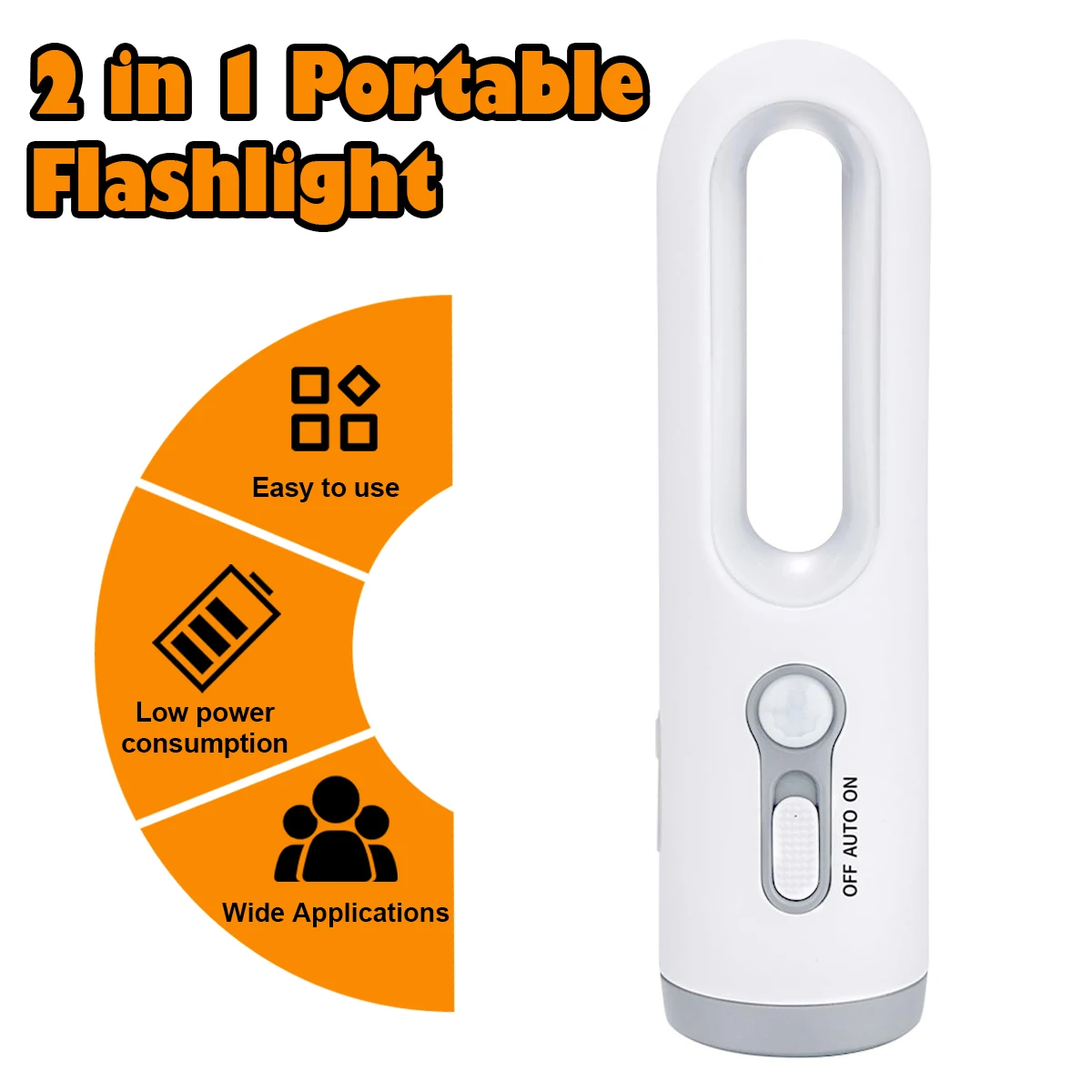 LED Night Light 3 Light Modes Rechargeable Flashlight Children's Portable Bedroom Bedside Camping Sensor Lights Torch Lamp Day C