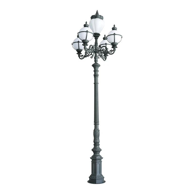 European style outdoor courtyard electronic street lamp