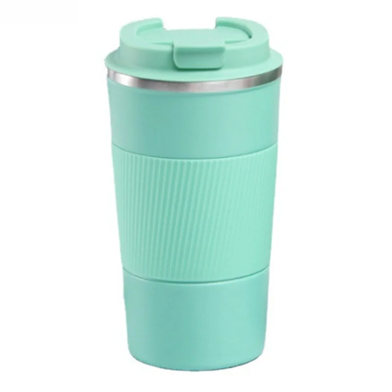 510Ml Double Stainless Steel 304 Coffee Mug Leak-Proof Non-Slip Car Vacuum Flask Travel Thermal Cup Water Bottle