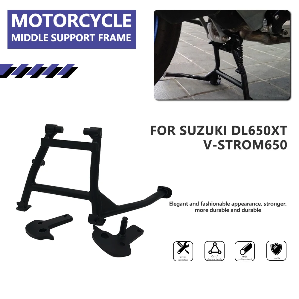 

For SUZUKI DL650 V-strom DL 650 Vstrom DL650XT 650XT 2011- 2019 Motorcycle Center Central Parking Stand Kickstand Holder Bracket