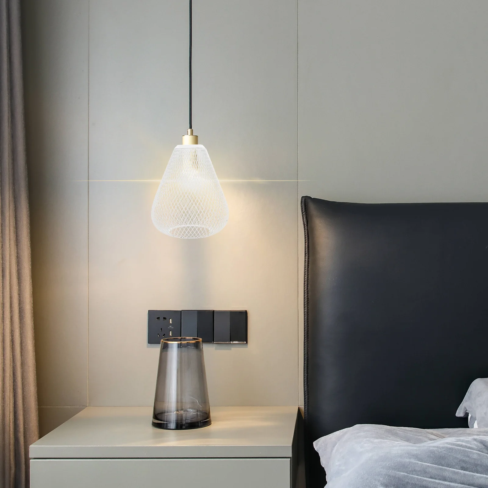 

Винтажный металлический сетчатый абажур, полая железная проволока, подвесной светильник, клетка для потолочных гирлянд, декоративная лампа, промышленная защита