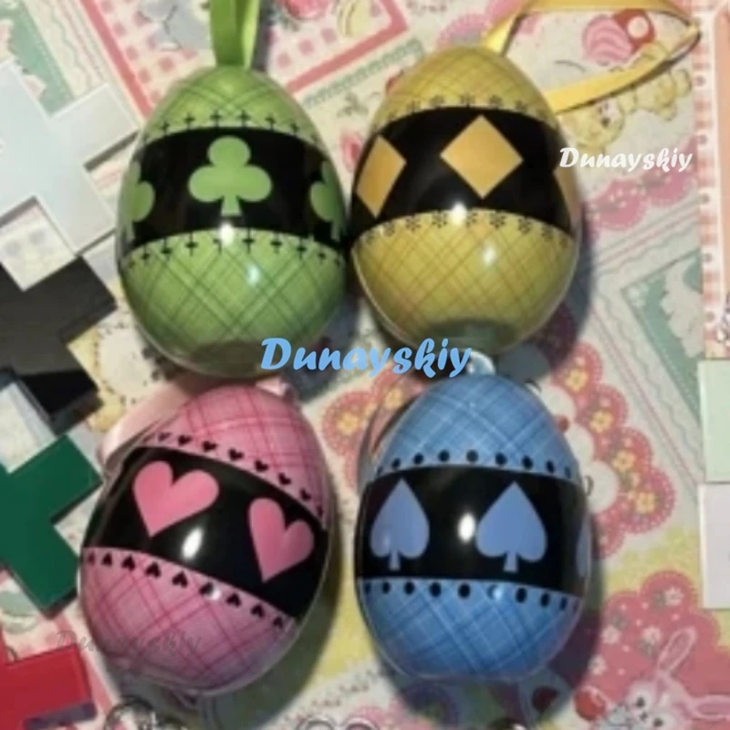 Hinamori Amu Hearts Eggs Anime Shugo Chara Cosplay Egg Model Charm Props Can Open Storage Jewelry Gifts Accessories Pendant