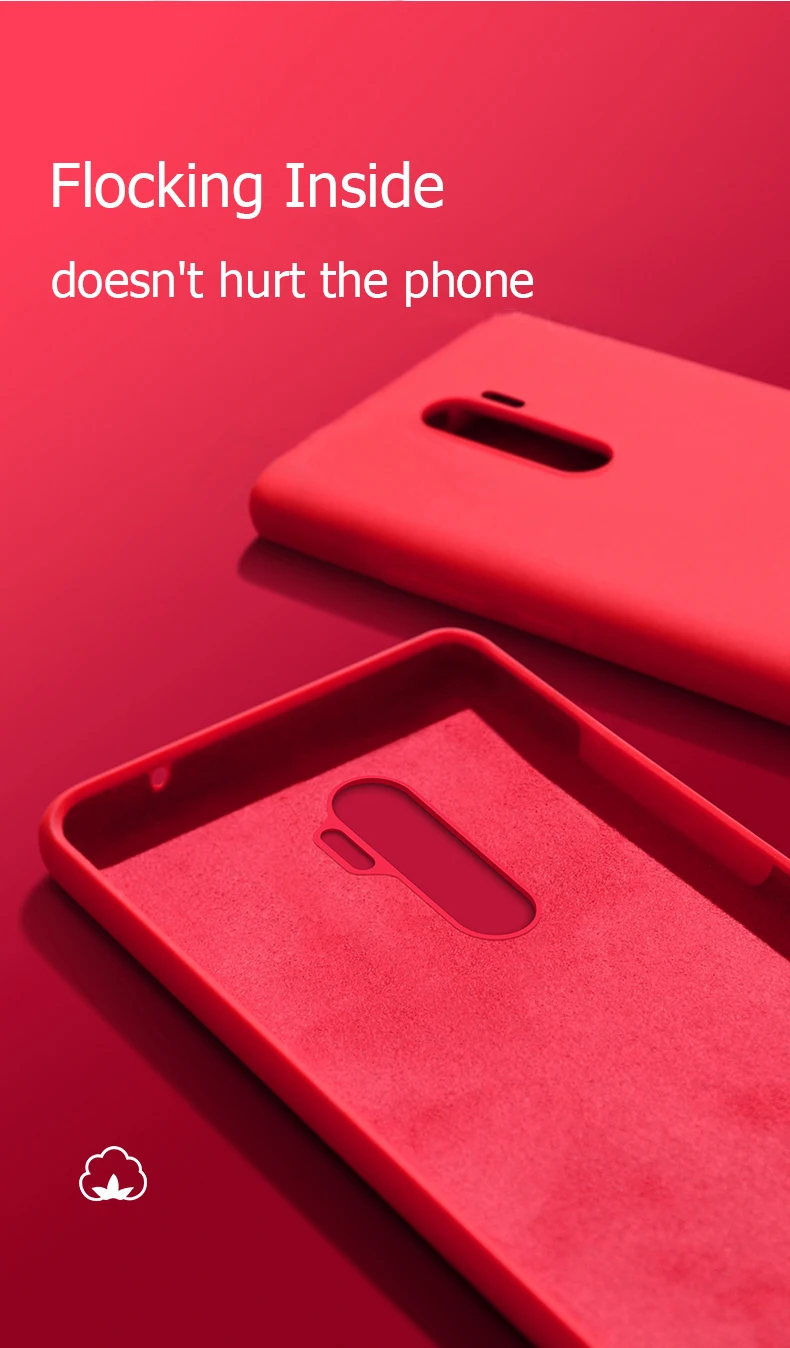 Für XiaoMi RedMi Note 9 9s Pro 10 11 11S 10s 10T 9T 8 8T 7 Pro 9A 9C 10C Poco X3 F3 Soft Solid Candy Cover Flüssigsilikonhülle – Detail 1