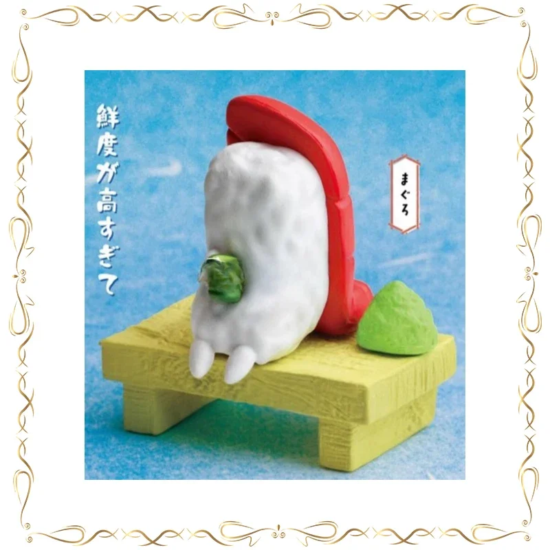 

Gashapon Sushi Modeling Keepsake Q-version Collection Ornament Action Figure Model Toys