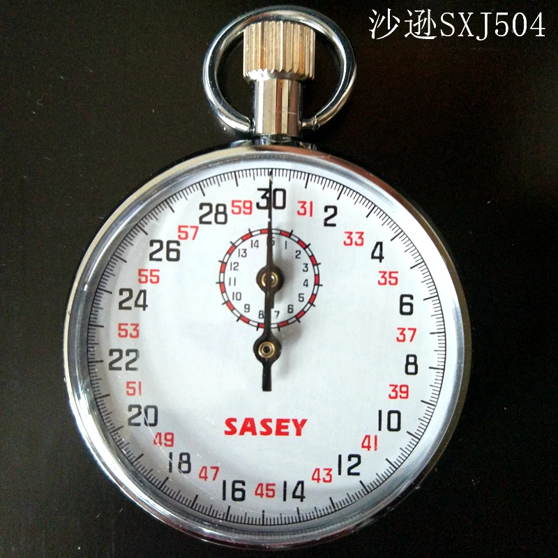 SXJ504 SXJ505 SXJ803 SXJ806 Steel Mechanical Stopwatch Track Field Running Competition Stop Watch Metal Sports Training Timer