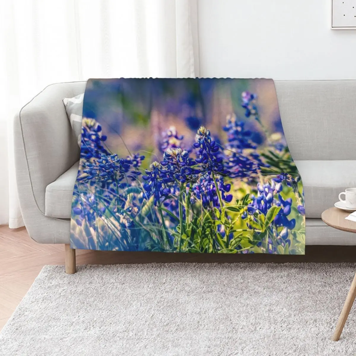 Texas Bluebonnets Throw Blanket Decorative Beds Blankets For Sofas for sofa For Baby Soft Beds anime Blankets