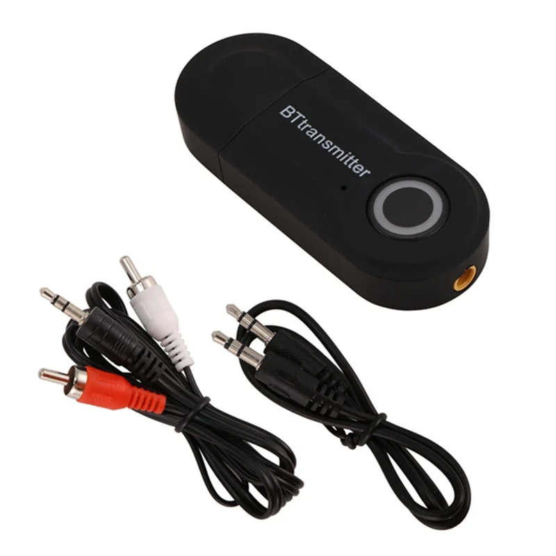 Адаптер Bluetooth 5,0, беспроводной аудиопередатчик Bluetooth, приемник для ПК/ТВ/автомобиля, 3,5 мм AUX Music RX Sender Adaptador-A22U
