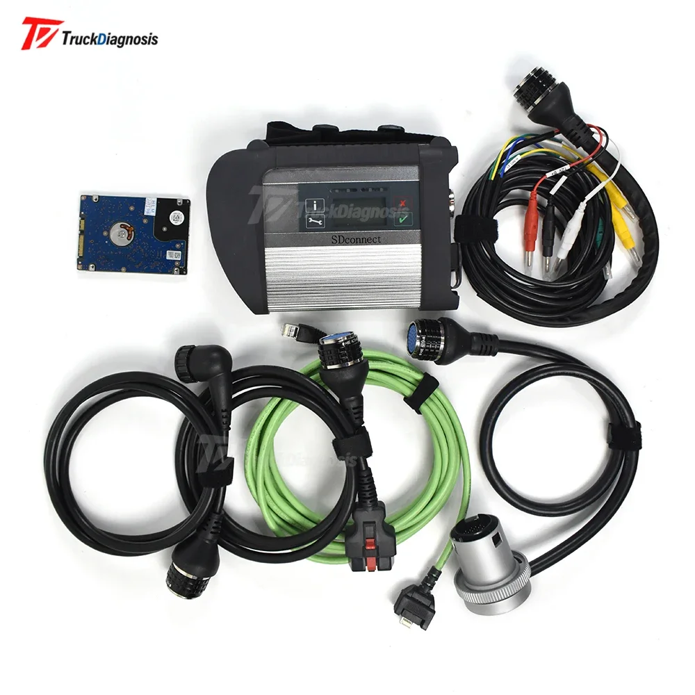 Herramienta de diagnóstico de coche y camión, accesorio para MB Star C4 SD Connect C4 Wifi PK C5 multiplexor Xentry Das Wis Epc Compact 5 para be-nz, 2023