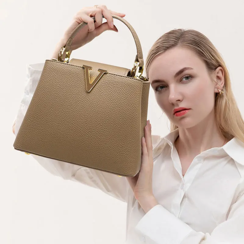 

Handbag for women, 2025 new fashion, versatile bucket bag, high-end women's bag, commuting crossbody bag, wedding banquet bag