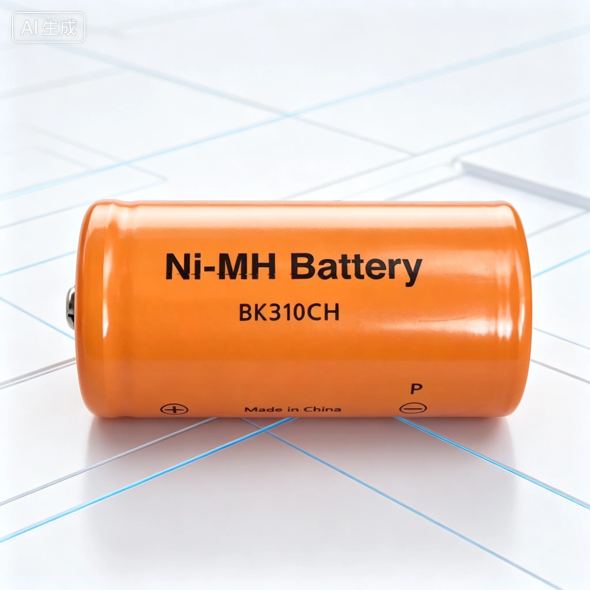 For Size C 3700mAh Pointed Top Ni-MH Rechargeable Battery Single Cell