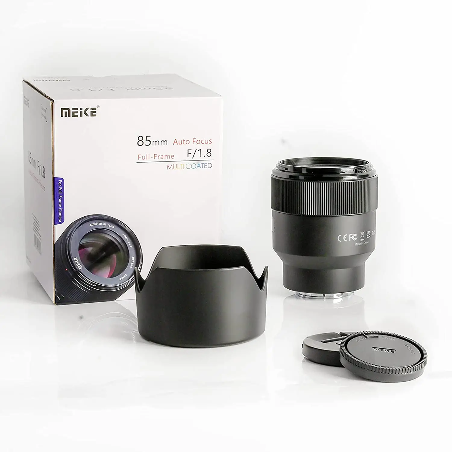 Meike 85mm F1.8 AF L Mount Full Frame STM Medium Telephoto Prime Portrait Lens for Panasonic/ Sigma/ Leica Cameras