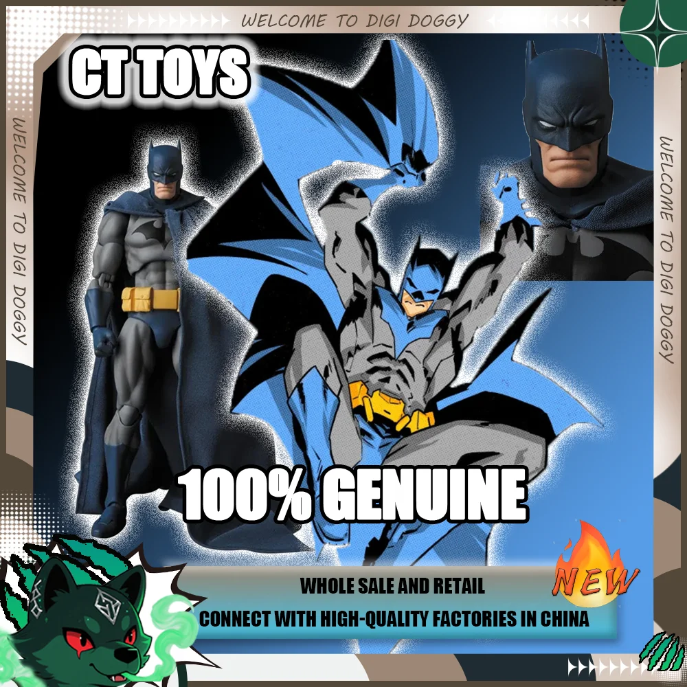 ألعاب CT الأصلية باتمان مافيكس 105 الأزرق هوش باتمان تيار مستمر فيلم عمل الشكل تمثال بولي كلوريد الفينيل نموذج تمثال جمع لعب الأولاد الهدايا #1