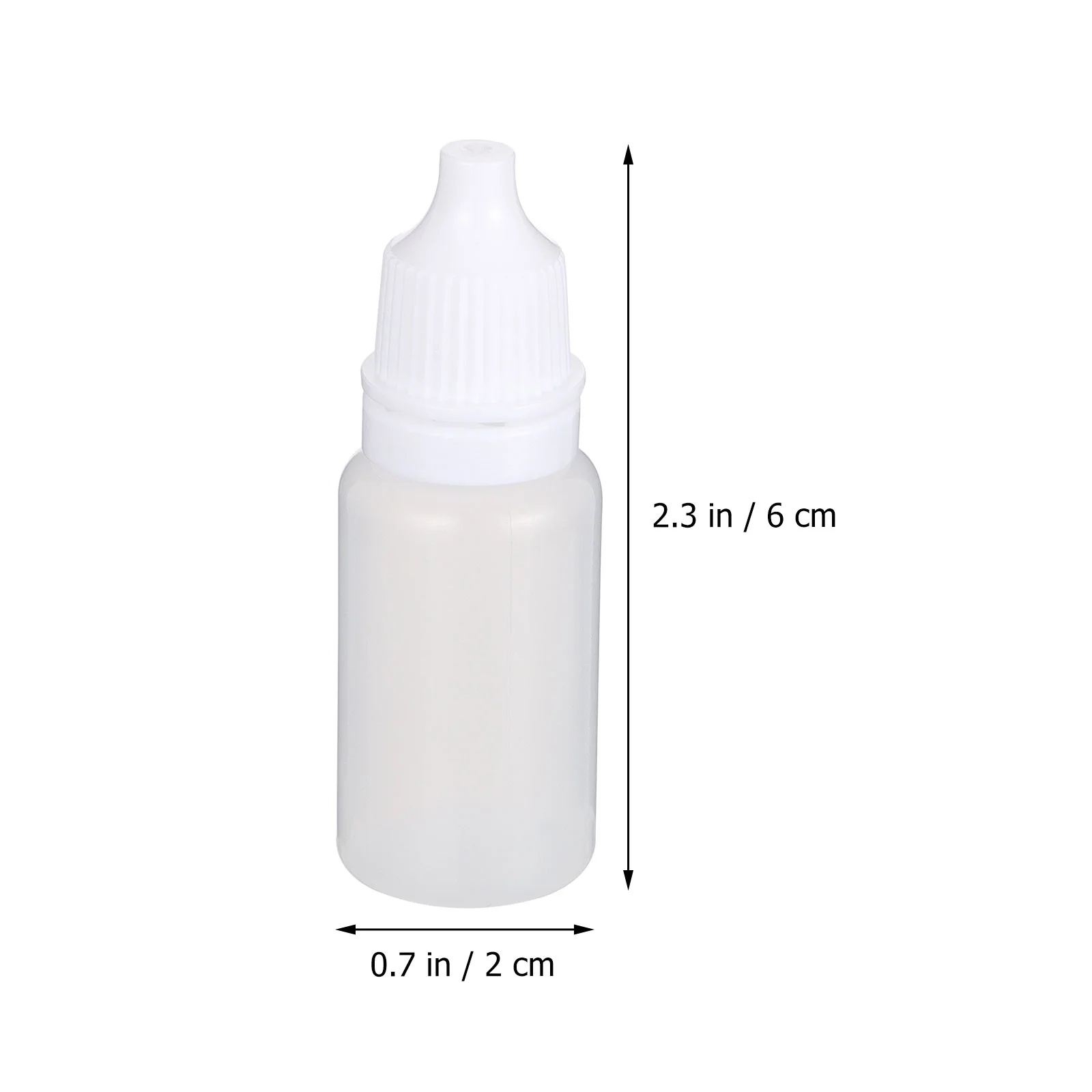 24 Pcs Eye Drops Bottle Compact Liquid Dropper Container Empty Refillable Pointed Mouth