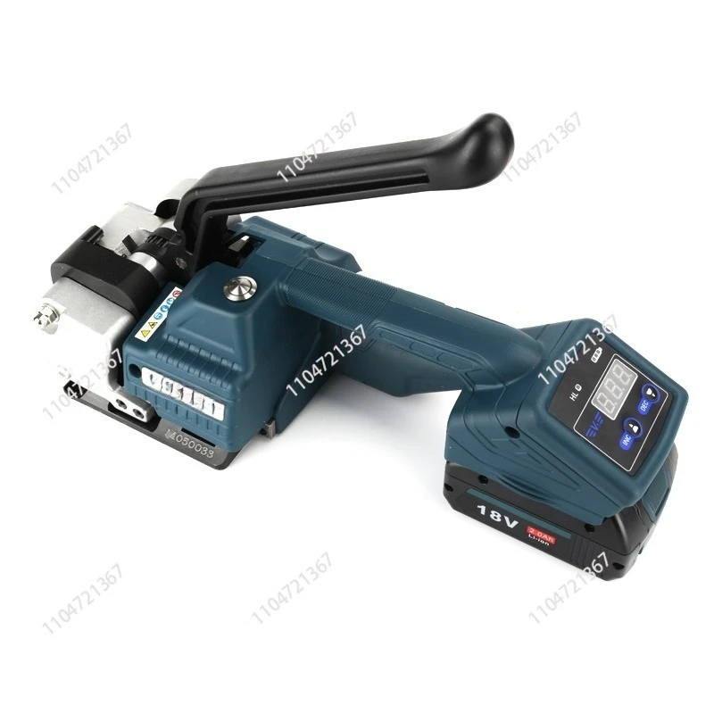 Electric Hot Melt Strapping Machine, Portable Buckle-Free Tensioner for PET Steel Strap
