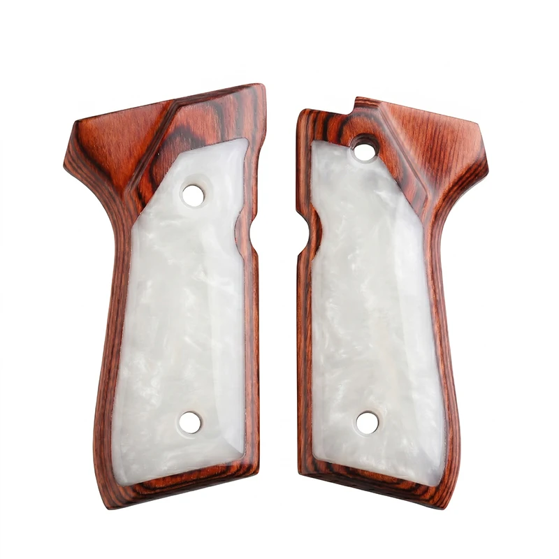 92 Grips New Style Wooden+Resin Double Colors Unique Patterns Bright and Beautiful Fit Perfect view 6