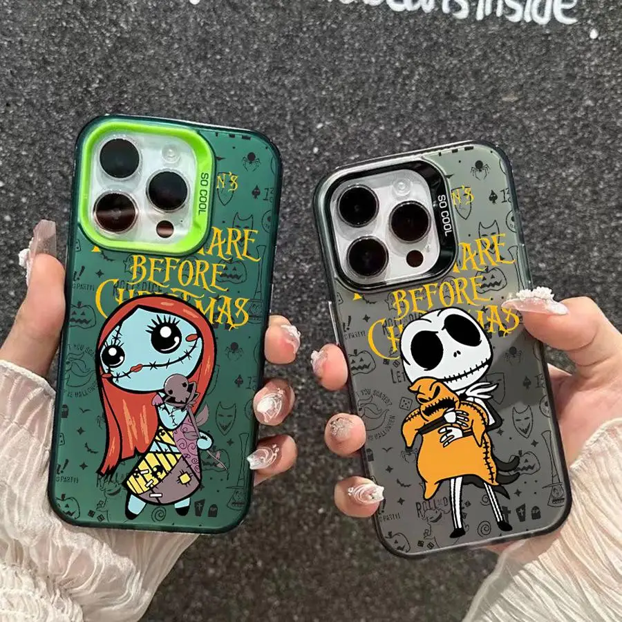 Cute Jack Skellington Disneys Case for Xiaomi Redmi A1 13C 9C 9T Note 7 8 9 9S 10 11 12 13 Pro K60 Ultra 4G 5G Matte Back Cover