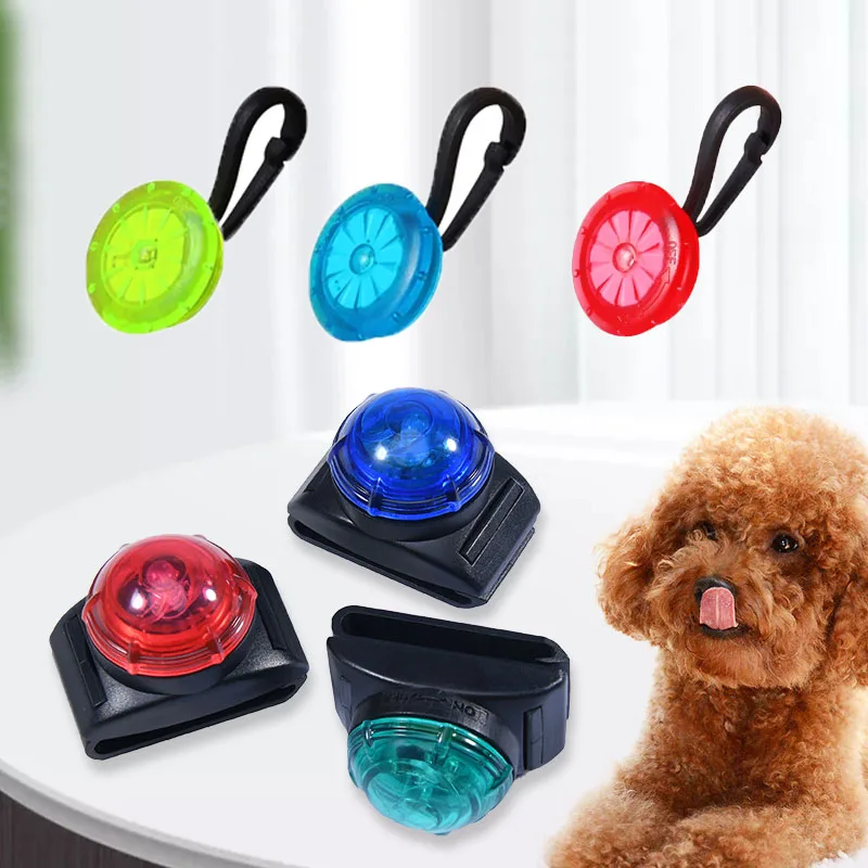 Pet Dog LED luminous pendant Cat toys Collar safety warning light outdoor night Running Anti-lost Spotlight Waterproof Indicator