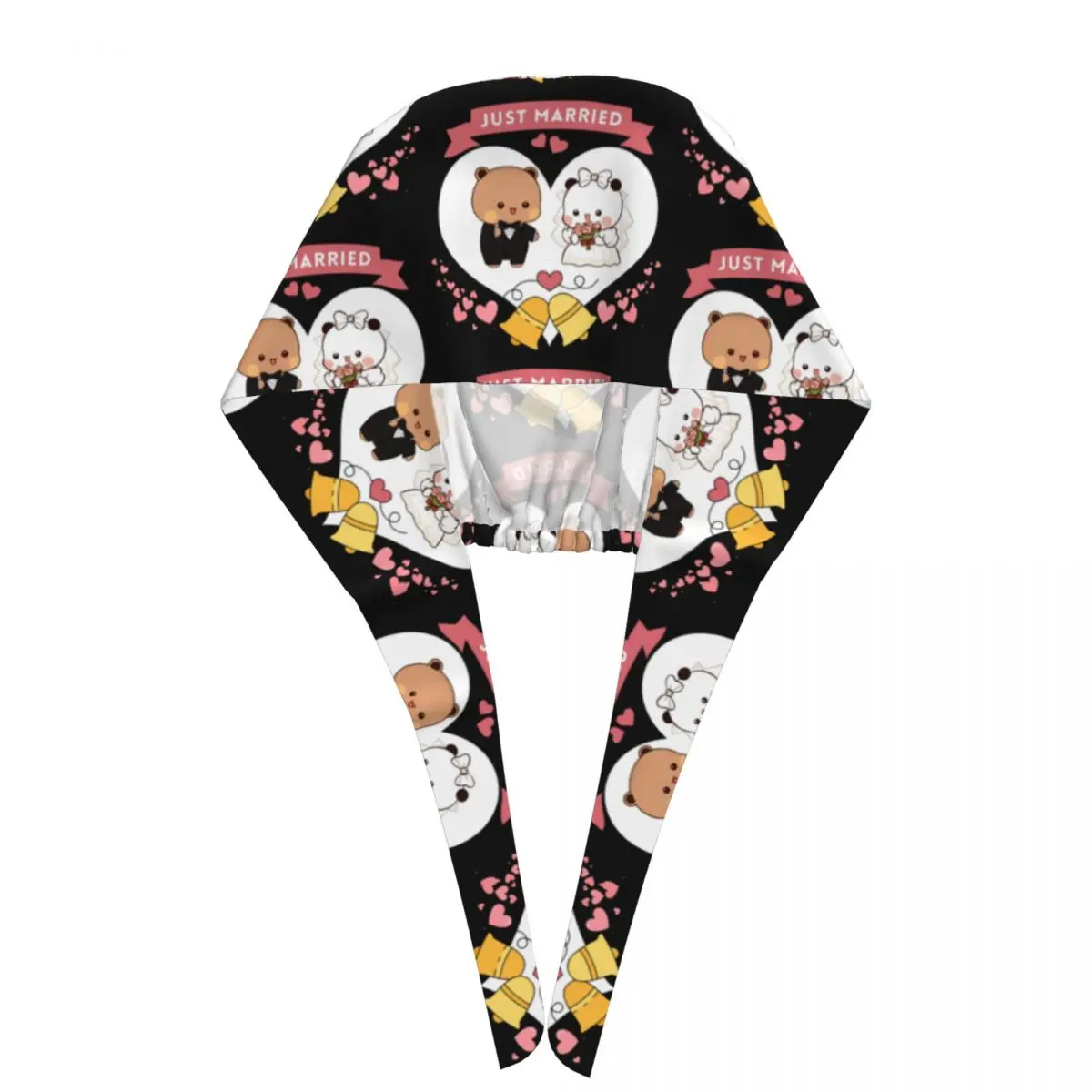 Bonés esfoliantes dudu bubu, chapéus de enfermagem para suporte unissex, boné de trabalho de cabelo longo, respirável, boné médico personalizado