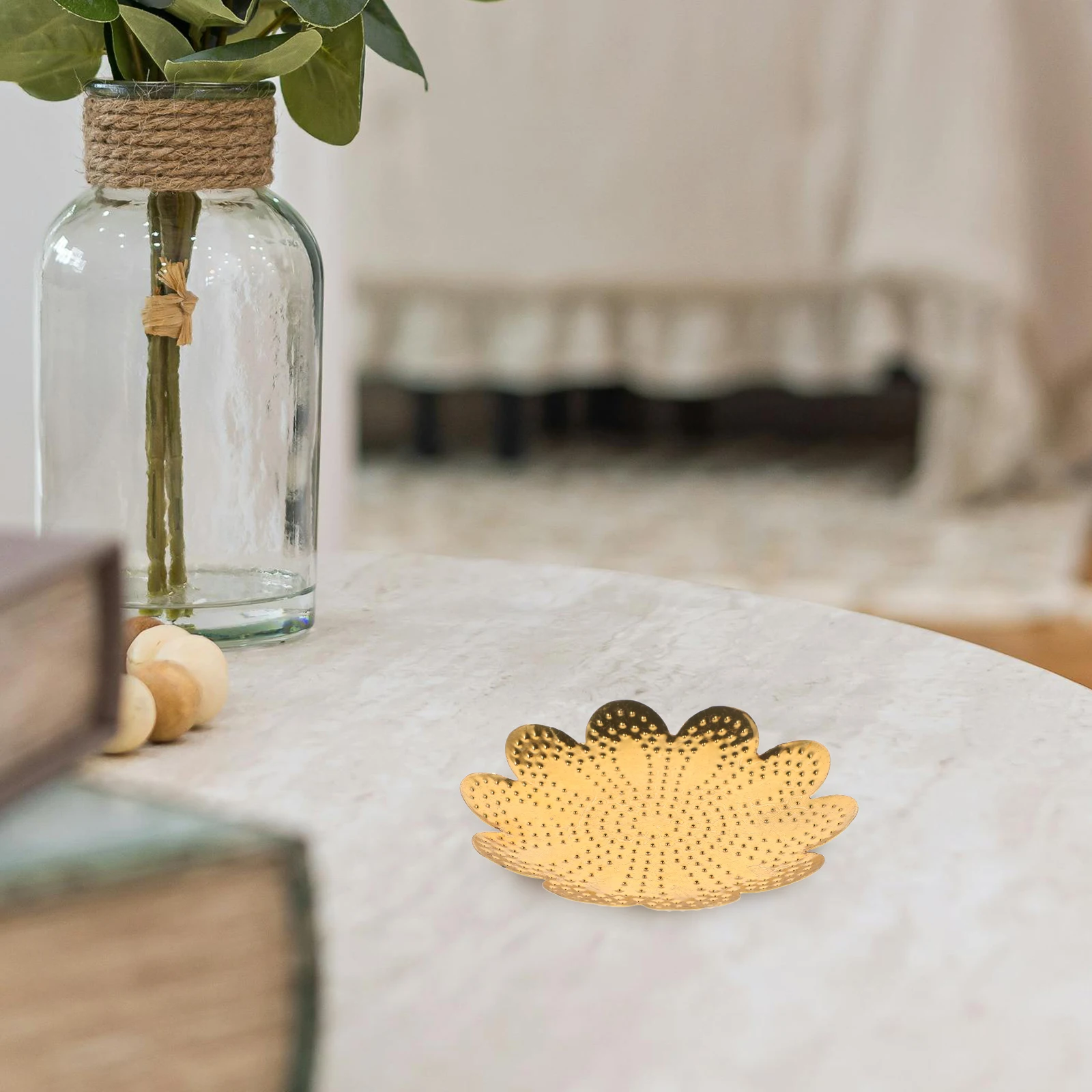 

Reusable Fruit Dish Platter Tray for Parties Metal Party Zinc Alloy Holder Kitchen