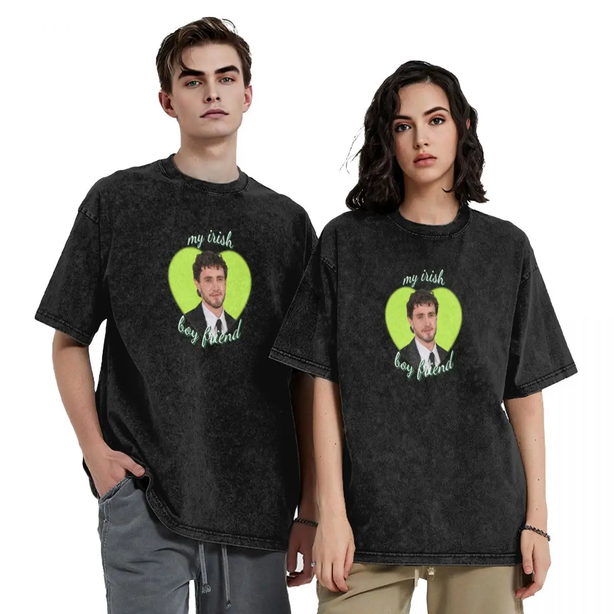 

Paul Mescal My Irish Boyfriend T-Shirt oversized plain plus sizes vintage graphic tee t shirts for men graphic