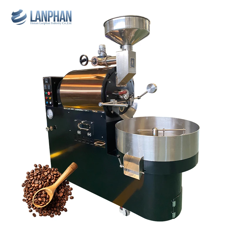 3kg Hot Air Coffee Roaster Stainless Steel App Temperature Control Roasting Machine For Household Commercial Outdoor