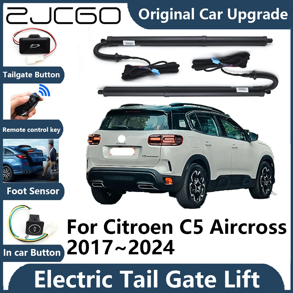 For Citroen C5 Aircross 2017~2024 Automatic Tailgate Electric Tail Gate Lift Prop Support Vehicle Power Rear Door Liftgate Strut