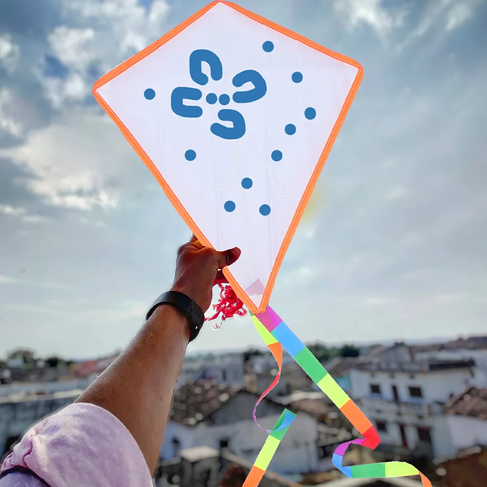 Jouets de plein air pour enfants, planche à fil pour enfants, peinture de cerf-volant bricolage, plastique intéressant, blanc, 5 ensembles