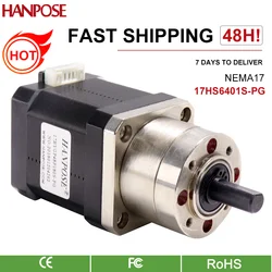 1PCS Nema 17 17HS6401S-PG Extruder Gear For 3D Printer Stepper Motor Ratio Optional Planetary Gearbox Step 42 Motor Geared
