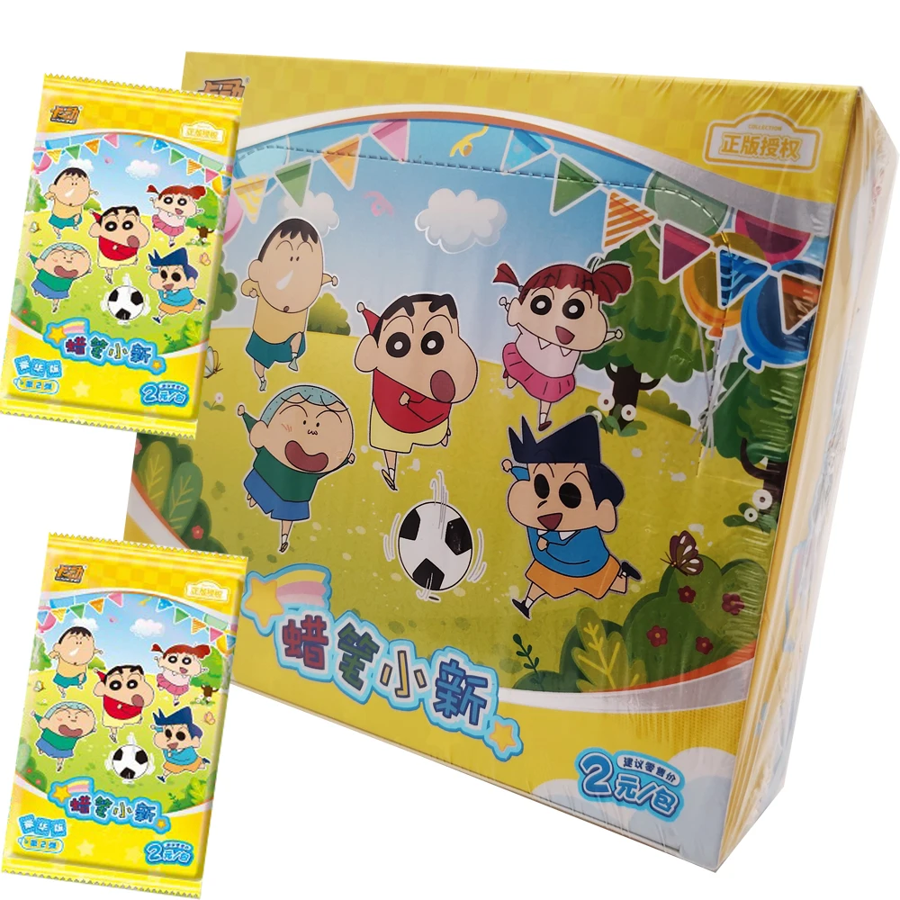 

Genuine Leisure Puzzle Anime Crayon Shin-chan Collection Cards High Quality Classic Characters HD Craftsmanship Card Fans Gifts
