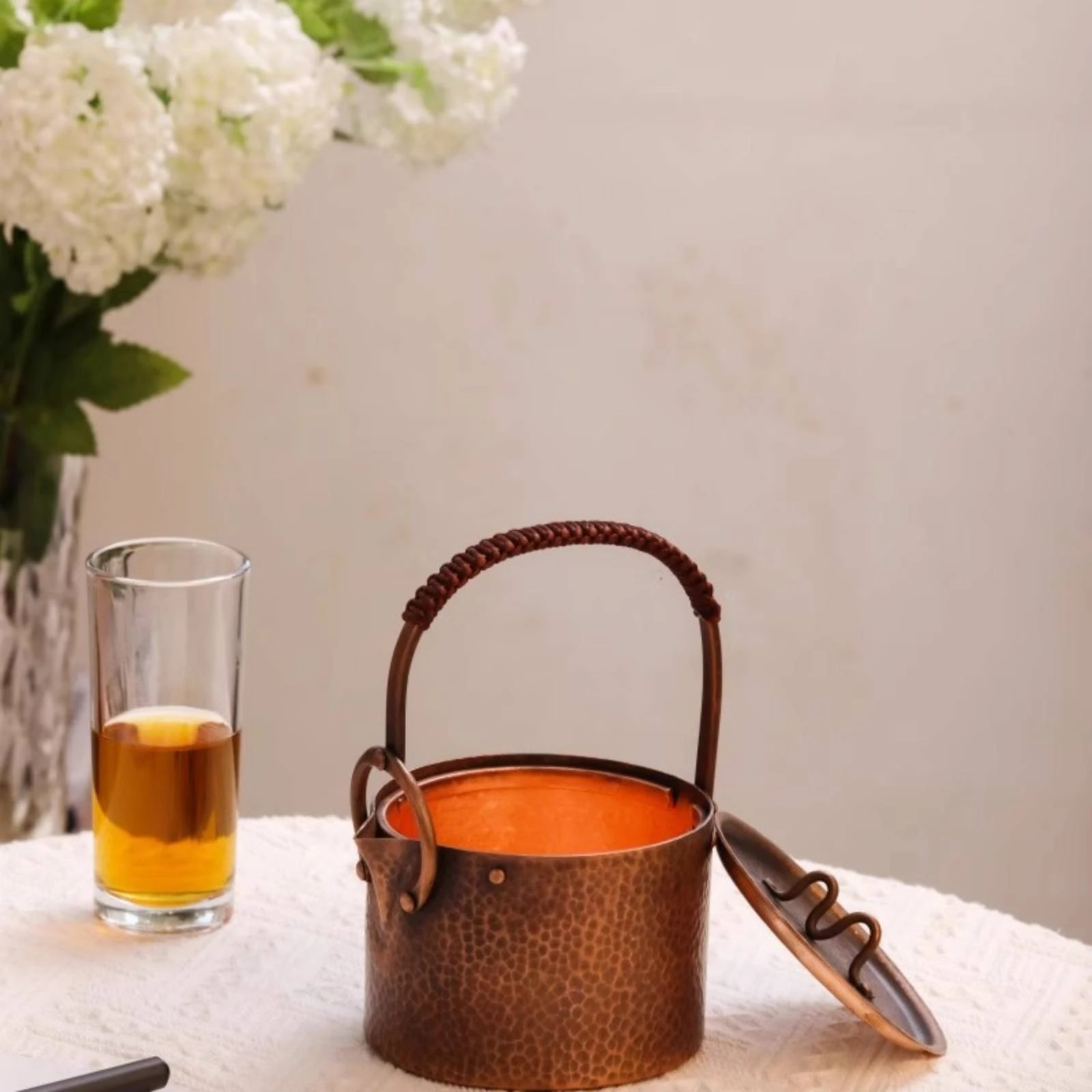 

Pure Copper Teapot Single-Piece-Piece Construction Kitchenware Household Drinkware Thickened