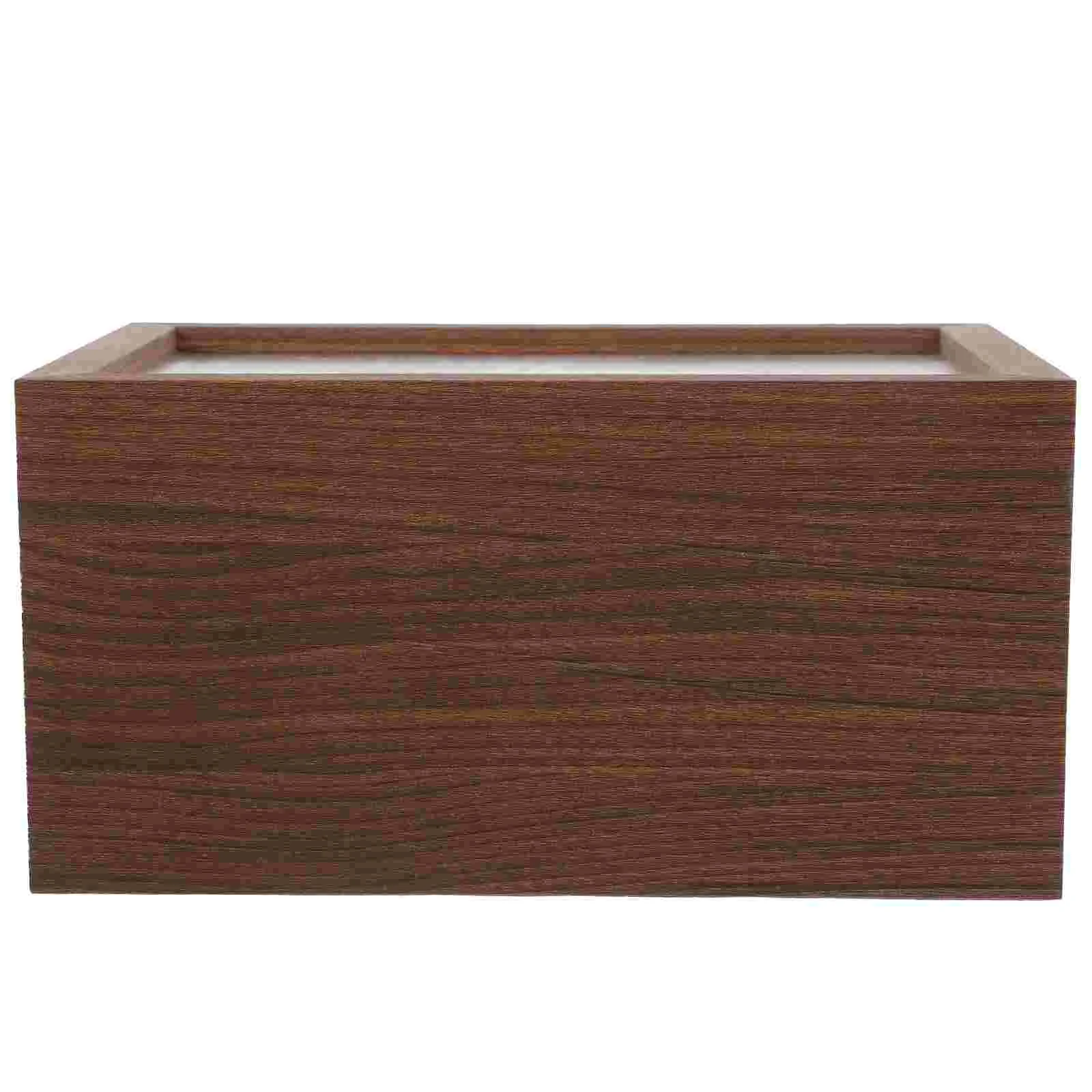 

Napkin Holder Walnut Tissue Box Office Boxes Desktop Decor Acrylic Living Room Storage Cases