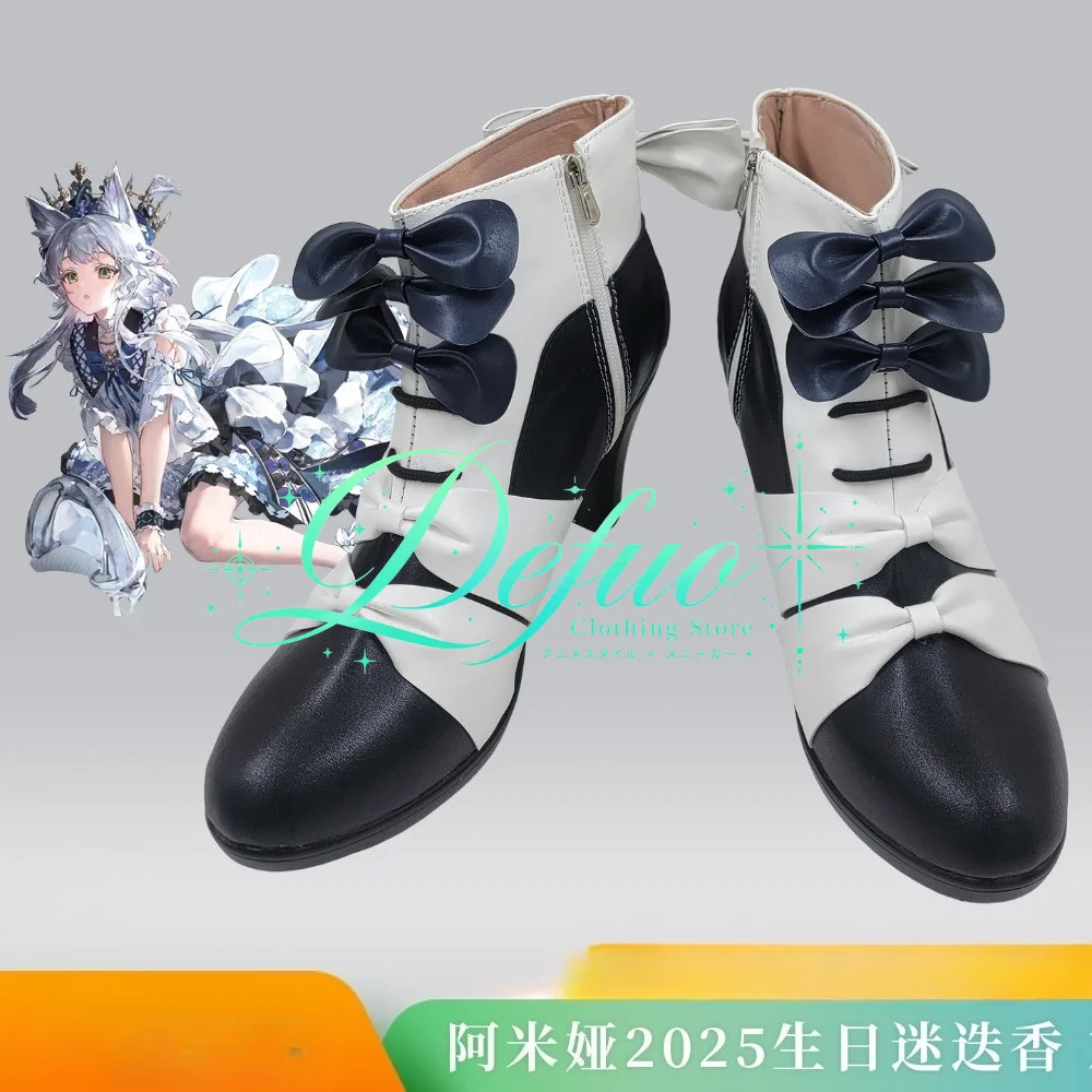 Arknights Rosmontis A Light Dream cosplay shoes anime boots game custom Halloween party shoes