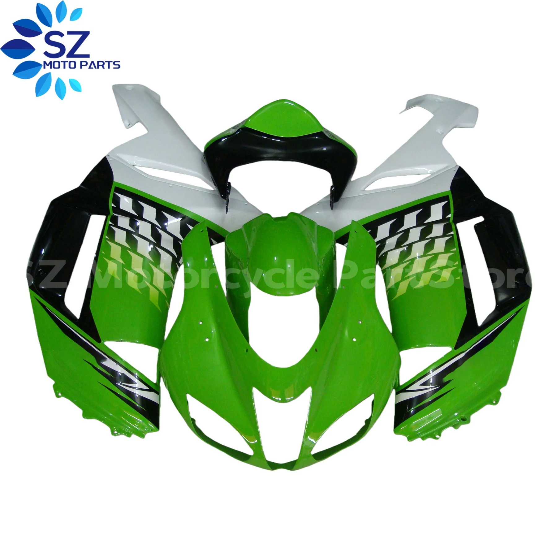 

Полный комплект обтекателя из АБС-пластика для Kawasaki ZX6R 2007-2008, кузов мотоцикла, обтекатель 07-08