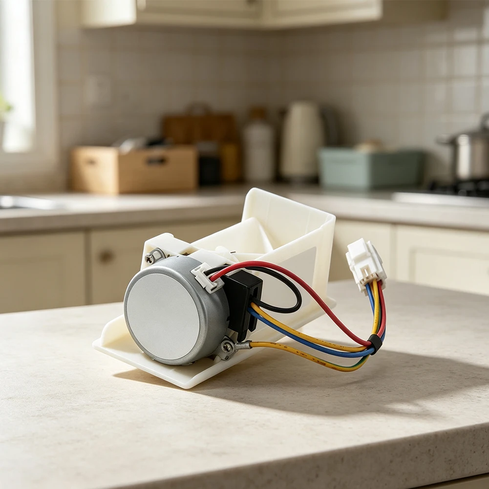 WPW10196393 Refrigerator Damper Control Assembly Supporting Consistent Cold Air Movement and Lower Operational Sound Levels